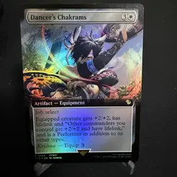 Dancer's Chakrams (Extended Art) Commander: Final Fantasy Foil - Image 3