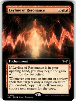 Leyline of Resonance (Extended Art) Duskmourn: House of Horror Regular MTG - Image 1