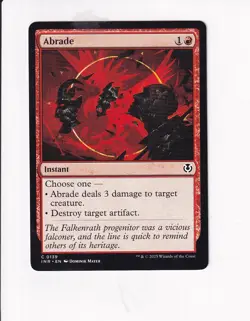 MAGIC THE GATHERING MTG INNISTRAD REMASTERED ABRADE (#2) - Image 1