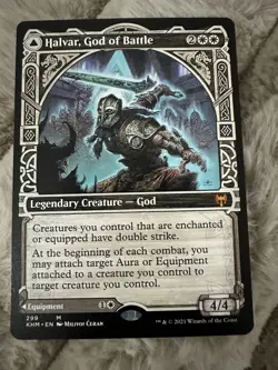 Halvar, God of Battle (Showcase) Kaldheim Regular - Image 1