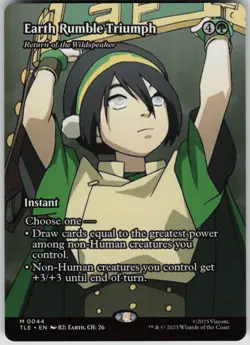 MTG Earth Rumble Triumph - Return of the Wildspeaker (Borderless) Normal NM Avat - Image 1