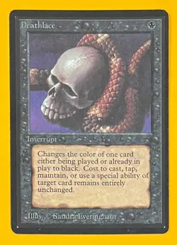 MTG DEATHLACE Beta (OldManMTG 012-061) - Image 1