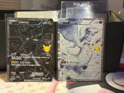Reshiram 113/114 Zekrom 114/114 Classic Collection Celebrations Pokemon TCG NM - Image 1