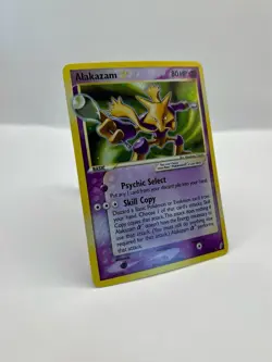 Pokemon Gold Star Alakazam EX Crystal Guardians 99/100 NM Near Mint WOTC Vintage - Image 2