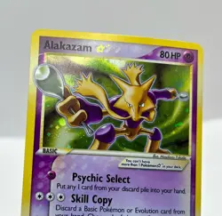 Pokemon Gold Star Alakazam EX Crystal Guardians 99/100 NM Near Mint WOTC Vintage - Image 4