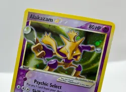 Pokemon Gold Star Alakazam EX Crystal Guardians 99/100 NM Near Mint WOTC Vintage - Image 5