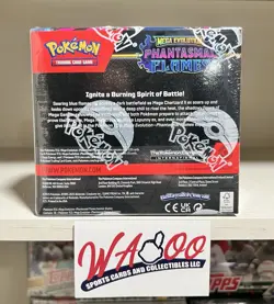 Pokemon TCG: Mega Evolution Phantasmal Flames Factory Sealed Booster Box - Image 3