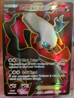 Pokemon TCG - Darkrai EX 118/122 XY BREAKpoint - Full Art Ultra Rare Holo LP - Image 1