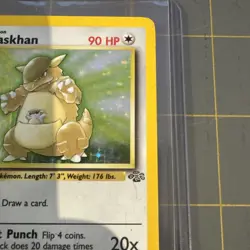 Pokemon TCG Jungle 1st Edition Kangaskhan Holo Rare 5/64 - Image 3