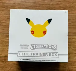 Pokemon Celebrations ETB Elite Trainer Box 25th anniversary brand new/sealed 820650809439 - Image 1