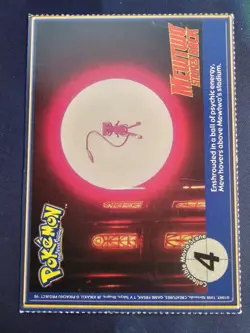 1999 Pokemon Burger King Poketrivia Promo #59 Arcanine LP - Image 2