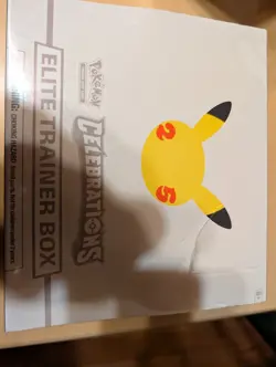 Pokemon Celebrations Elite Trainer Box 25th Anniversary ETB New Sealed TCG - Image 1
