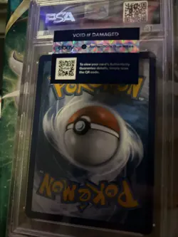 Pokemon TCG Mew #232 Paldean Fates Full Art Rare PSA 9 - Image 5