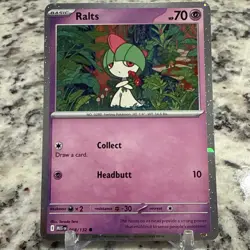 RALTS 058/132 Mega Evolutions Cosmos Holo Promo Pokemon TCG 🔥 - Image 1