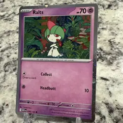 RALTS 058/132 Mega Evolutions Cosmos Holo Promo Pokemon TCG 🔥 - Image 3
