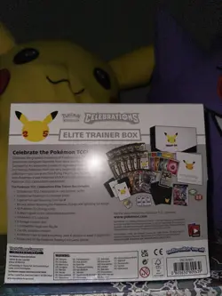 Pokemon Celebrations ETB 25th Anniversary Elite Trainer Box Brand New Sealed - Image 3