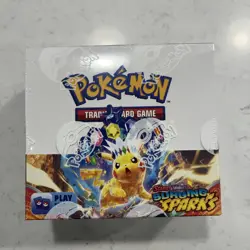 POKEMON TCG: Scarlet & Violet Surging Sparks Booster Box 36 Packs NEW SEALED - Image 1
