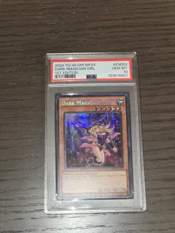 Yugioh Dark Magician Girl Alternate Art MP24-EN053 Secret Rare PSA 10 GEM MINT - Image 1