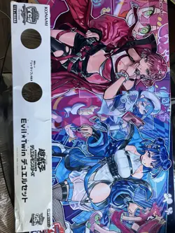 Yu-Gi-Oh! Evil Twin Ki-sikil Lil-la Playmat only with Box YCSJ 2023 Tokyo - Image 1