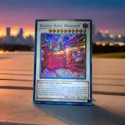 3 X Ruddy Rose Dragon (MP22-EN077) Prismatic Rare 1st Edition Yu-Gi-Oh!!! - Image 2