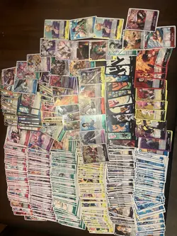 400 Count One Piece Lot, Includes Commons, Rare, Super Rare, DON! & Leader Cards - Image 1