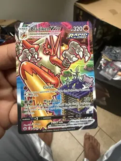 Blaziken VMAX Alternate Art Secret Holo Card 201/198 Chilling Reign NM - Image 1