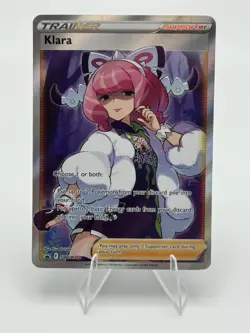 Klara (Full Art) SWSH302 SWSH: Sword & Shield Promo Cards Holo Pokemon TCG - NM - Image 1