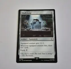 MTG Skullclamp Universes Beyond: Fallout Regular Card LP Magic The Gathering - Image 1