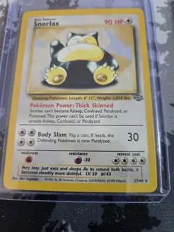 1999 Pokemon Cards Set Of 2 - Snorlax 27/64 & Flareon 19/64 [one each] - Image 2
