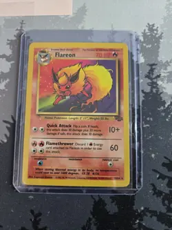 1999 Pokemon Cards Set Of 2 - Snorlax 27/64 & Flareon 19/64 [one each] - Image 4