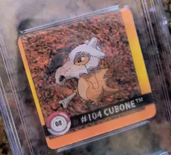 Cubone / Marowak Action Flipz Premier Edition Pokemon Card #08 CGC 8 Graded 1999 - Image 2