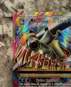 Mega Blastoise EX 102/108 Full Art Ultra Rare Holo XY Evolutions Pokemon Card - Image 3