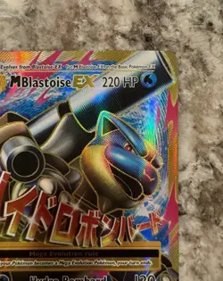 Mega Blastoise EX 102/108 Full Art Ultra Rare Holo XY Evolutions Pokemon Card - Image 4