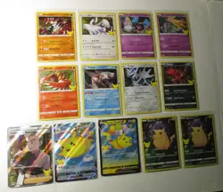 Pokemon TCG Celebrations Holo Lot 18 Cards NM 2021 Pikachu Collectible RARE - Image 1