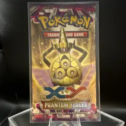 x1 Pokemon XY Phantom Forces Booster Pack 10 Cards with Online Code Card - Image 1