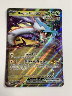 Raging Bolt ex 123/162 Temporal Forces Holo Pokemon Card - Image 1