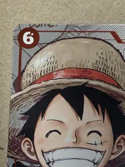 One Piece TCG 25th Premium Alt Art Monkey D Luffy P-001 Promo Card NM English - Image 3