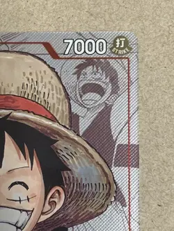 One Piece TCG 25th Premium Alt Art Monkey D Luffy P-001 Promo Card NM English - Image 4