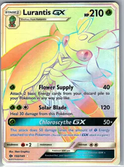Lurantis GX (Secret) 150/149 SM Base Set - Pokemon Card - NM - Image 1