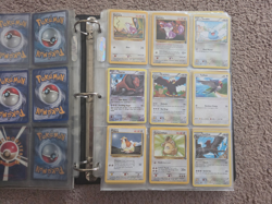 Vintage Binder of nearly 300 Pokemon cards, WOTC, Jungle, Fossil Etc ~$400 value - Image 4