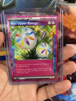 Pokemon TCG Neo Upper Energy 162/162 Temporal Forces Ace Spec Energy Card - Image 1
