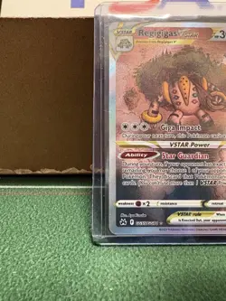 Pokemon TCG: Regigigas VSTAR GG55/GG70 Crown Zenith: Galarian Gallery Card, NM - Image 5