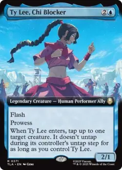 ~ Ty Lee, Chi Blocker (Extended Art) ~ NM Foil ~ MTG: Avatar ~ MTG ~ - Image 1