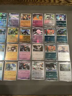 Pokemon LOT of Black Bolt / White Flare Pokeball Reverse Holos - NM 40 Cards - Image 3