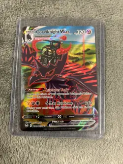💥 Corviknight VMAX HOLO TG19/TG30 Pokemon Silver Tempest Trainer Gallery Card - Image 1