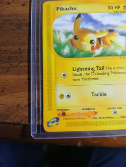 Pokemon TCG Pikachu Ereader Promo Card 124/165 Near Mint - Image 2