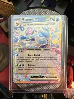 Two Pokemon TCG Cards Zoroark & Glaceon - Image 1