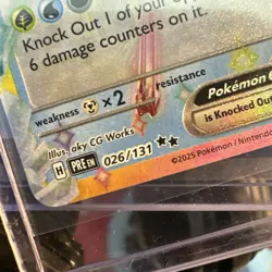 Two Pokemon TCG Cards Zoroark & Glaceon - Image 4