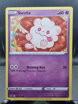 Swirlix 67/198 - Chilling Reign - Common - Pokemon Card TCG - Image 1