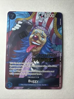 Buggy (OP10 Release Event Winner) P-084 One Piece Promotion Cards Foil - Image 1